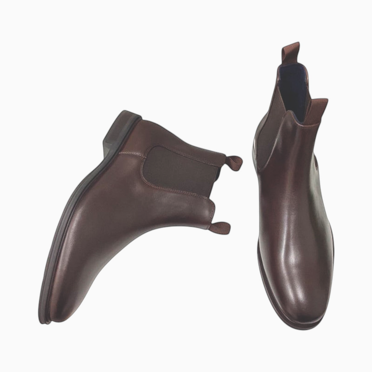 The Shoe Shop Julius Marlow Longreach brown leather Chelsea boots with elastic gussets and O2 Motion technology