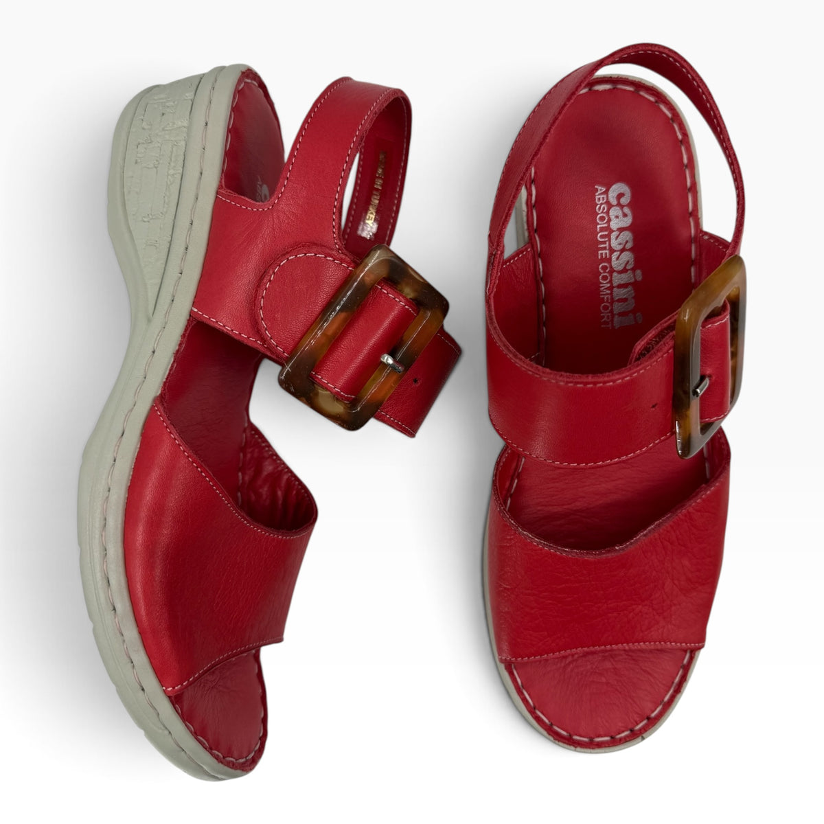Monk Wedge Sandal