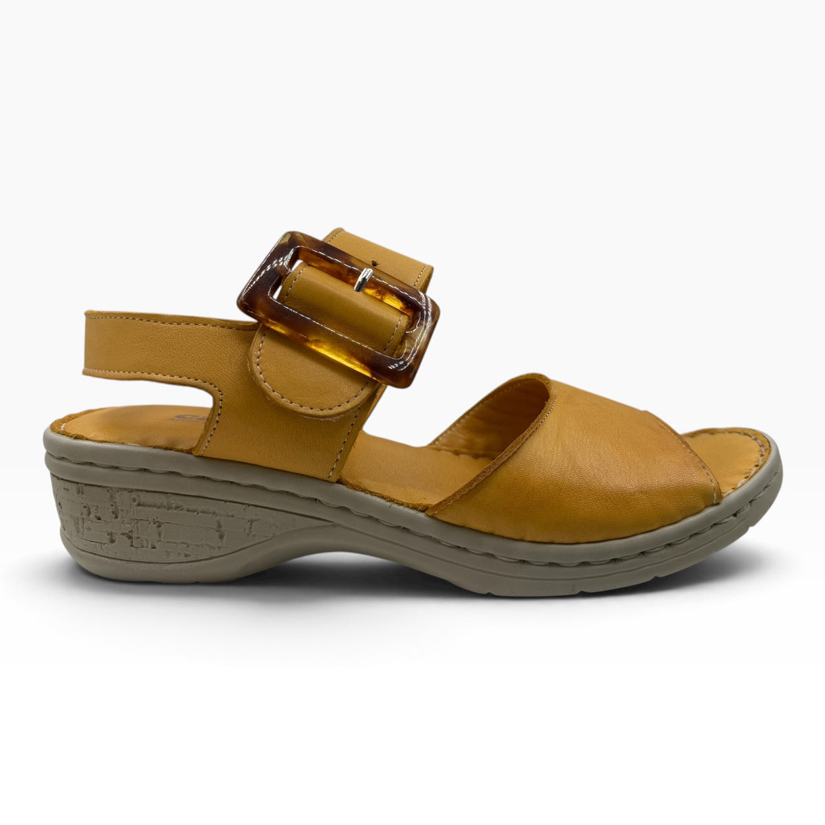 Monk Wedge Sandal