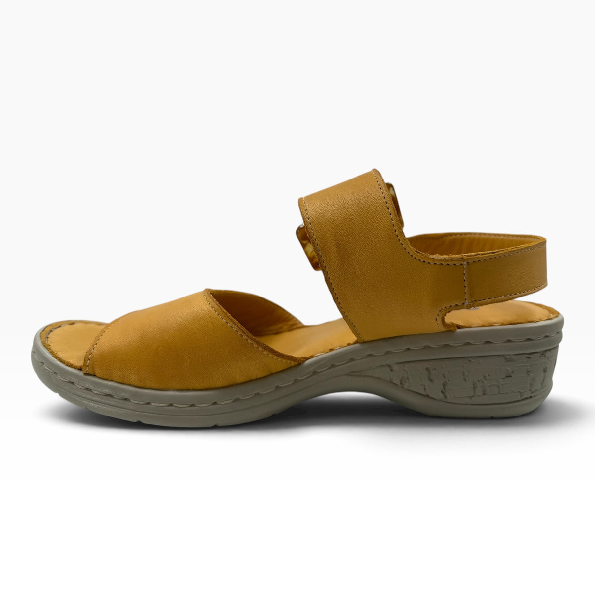 Monk Wedge Sandal
