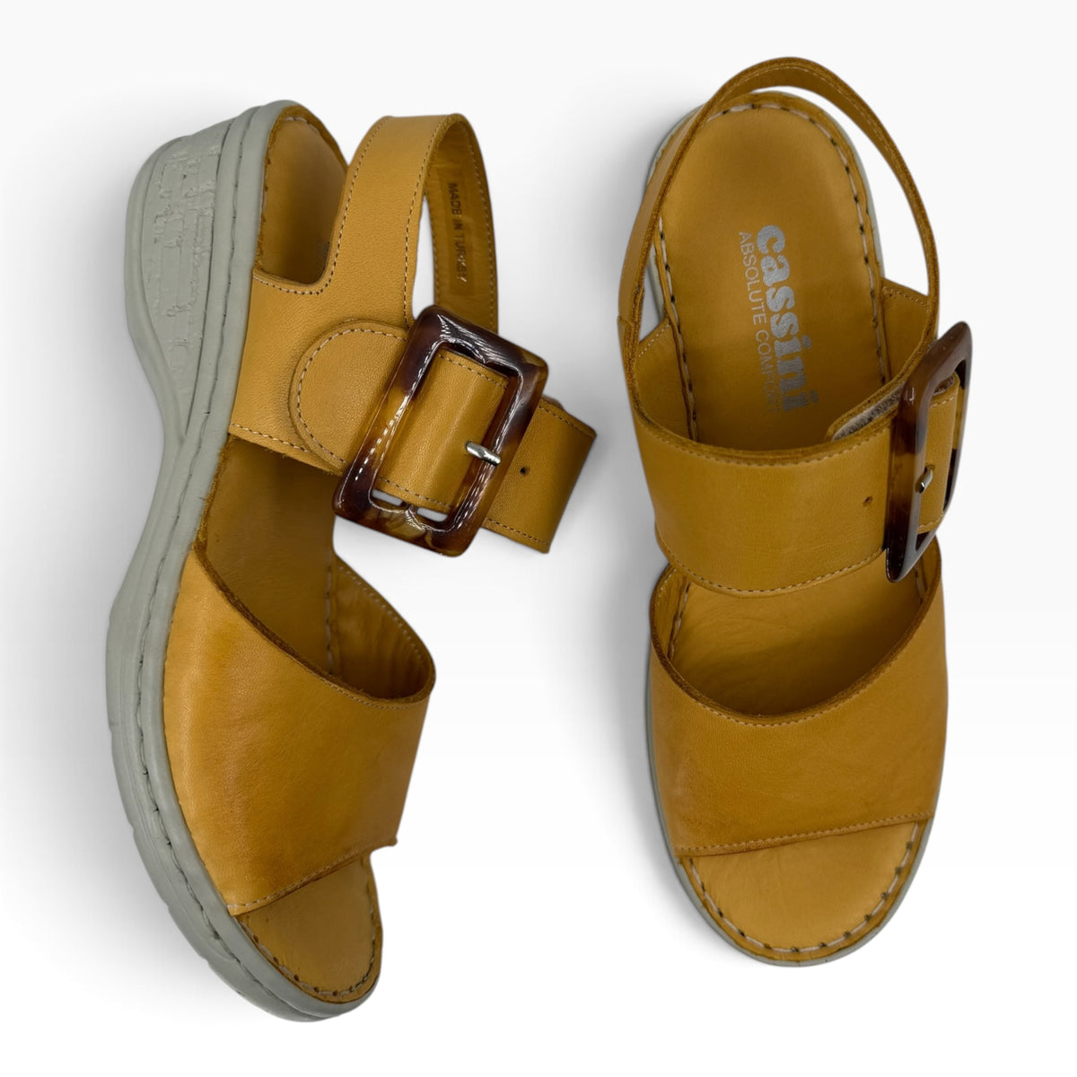 Monk Wedge Sandal