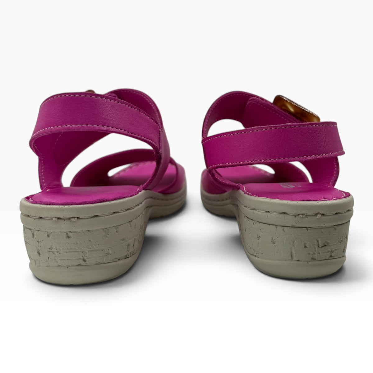 Monk Wedge Sandal