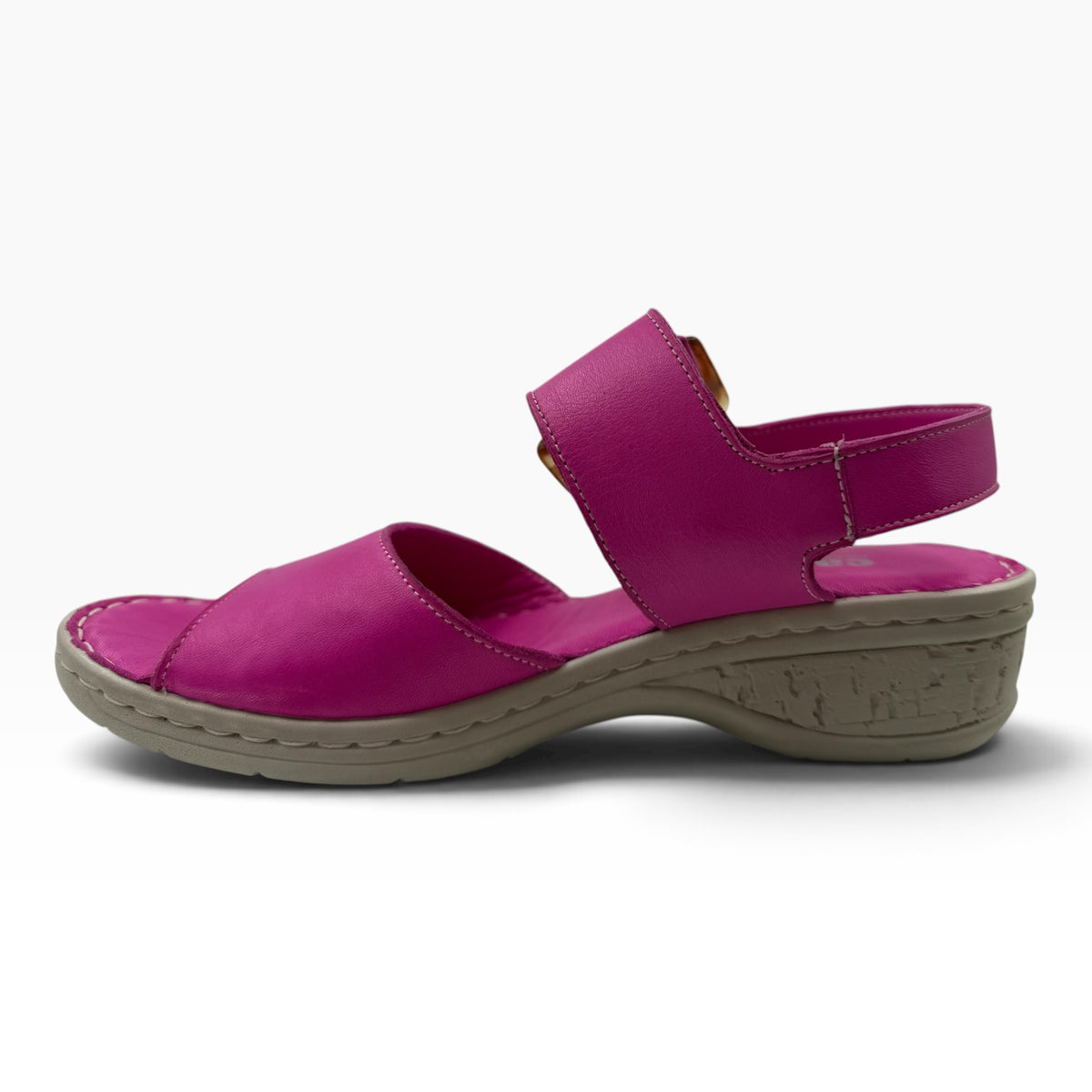 Monk Wedge Sandal