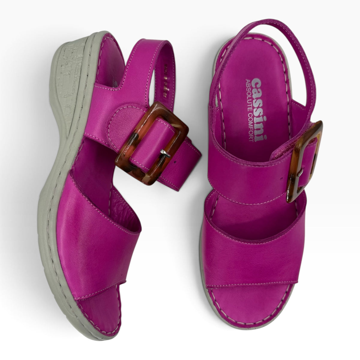 Monk Wedge Sandal