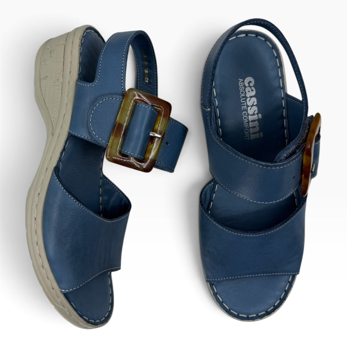 Monk Wedge Sandal