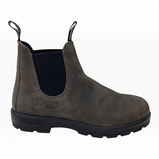 The Shoe Shop Blundstone 2446 boot in worn clay water-resistant leather with black elastic side panels