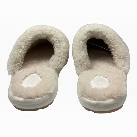 The Shoe Shop EMU Starley slippers in cream sheepskin with a plush teddy wool lining and flexible sole