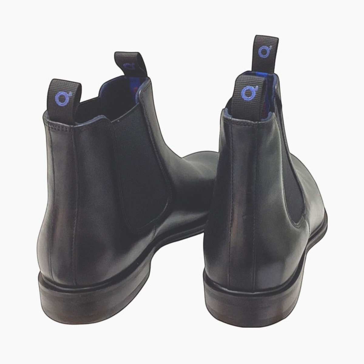 The Shoe Shop Julius Marlow Longreach black leather Chelsea boots with elastic gussets and branded pull tabs