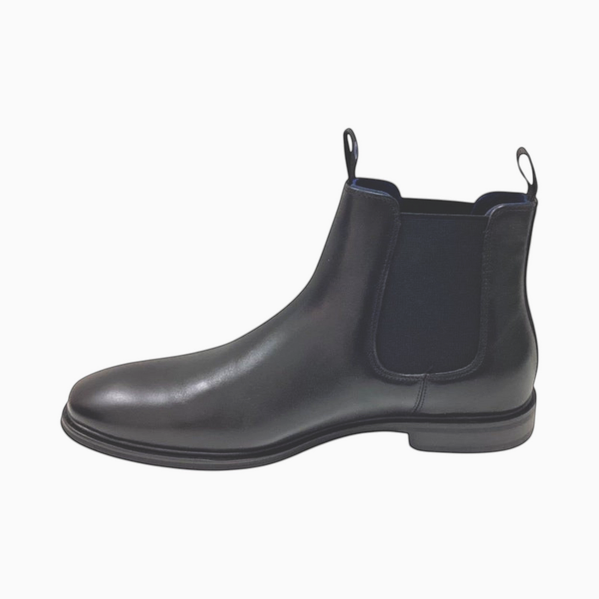 The Shoe Shop Julius Marlow Longreach black leather Chelsea boot with elastic side gussets and pull tabs