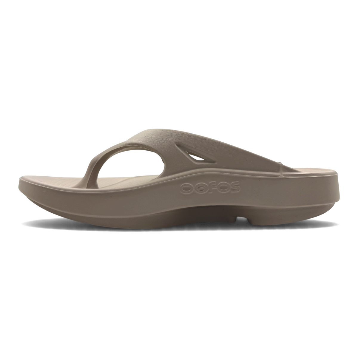 The Shoe Shop OOriginal Jandal recovery thong sandal in brown with contoured footbed and arch support