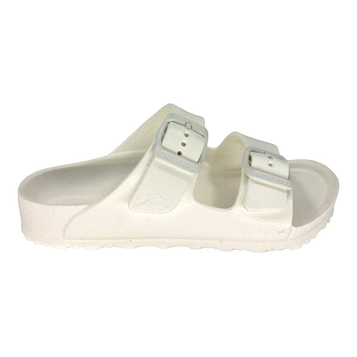 The Shoe Shop white Arizona EVA kids sandals with two adjustable straps and an anatomically shaped waterproof footbed